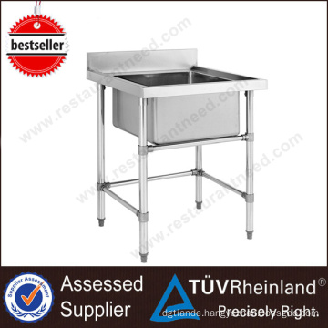 High Quality Customized Free Standing Stainless Steel Sink Stand